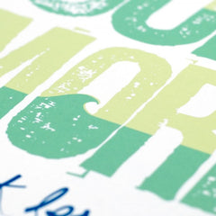 'Surf More, Work Less' Graphic Print